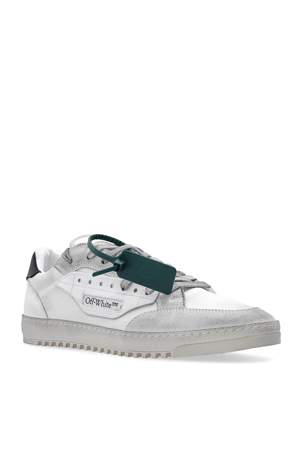 White - Grey '5.0' sneakers Off - Revolt Low-Top Sneakers 